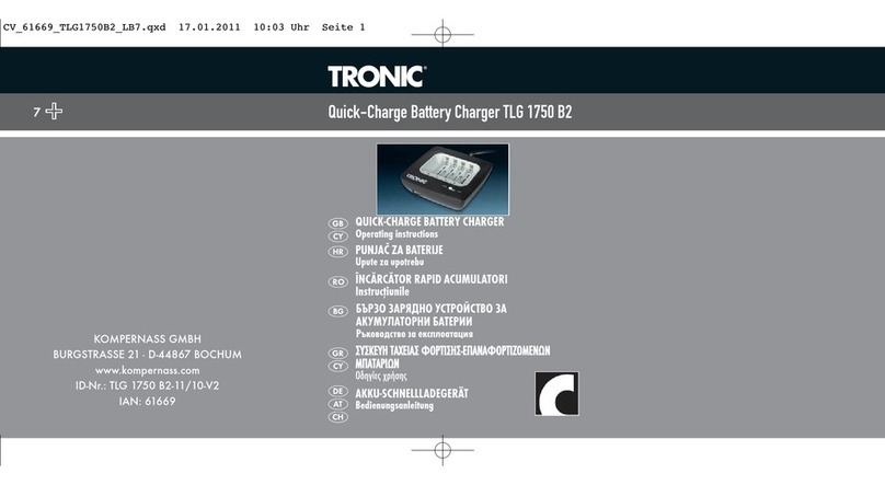 Tronic TLG 1750 B2 User manual