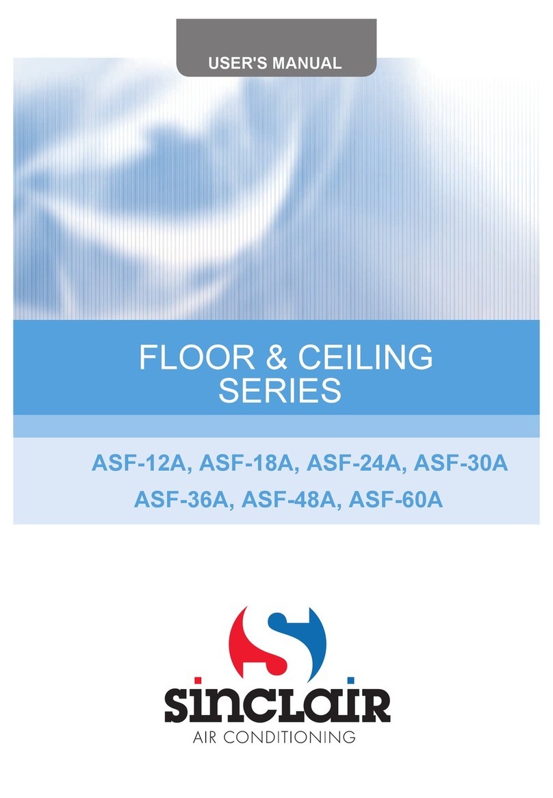 Sinclair ASF-12A User manual Sinclair ASF-12A User manual
