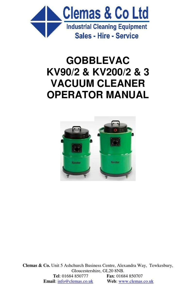 Clemas & Co KV90/2 Operator's manual