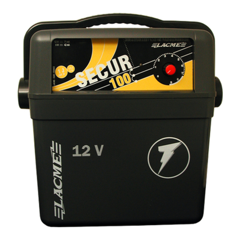 Lacme SECUR 100 user guide
