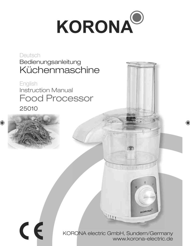 Korona 25010 instruction manual