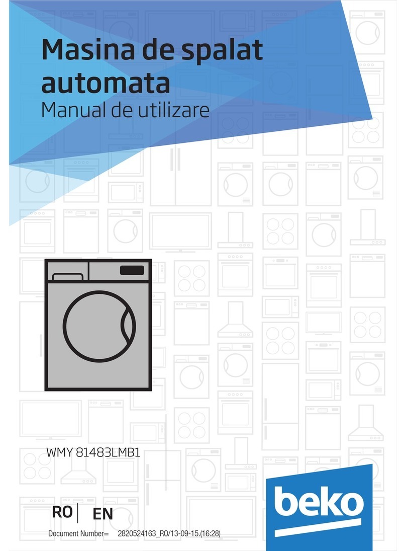 Beko WMY 81483LMB1 User manual