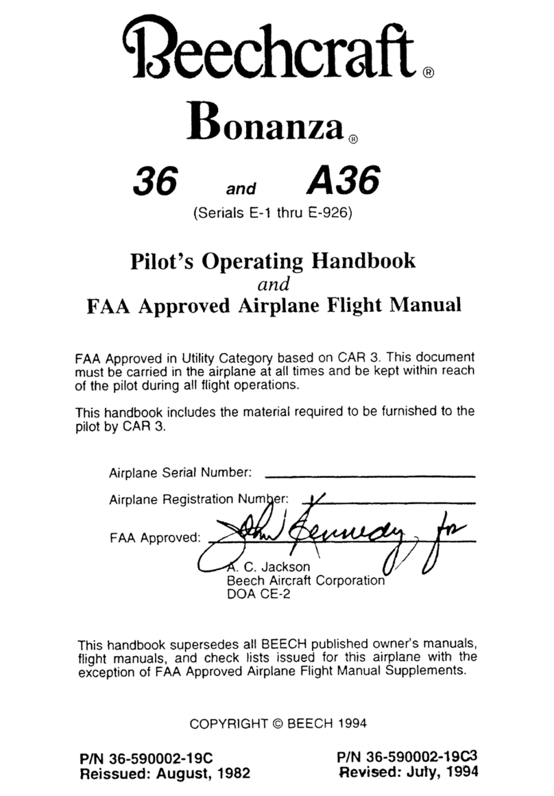 Beechcraft Bonanza 36 Owner's manual Beechcraft Bonanza 36 Owner's manual