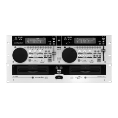 IMG STAGE LINE CD-330DJ instruction manual