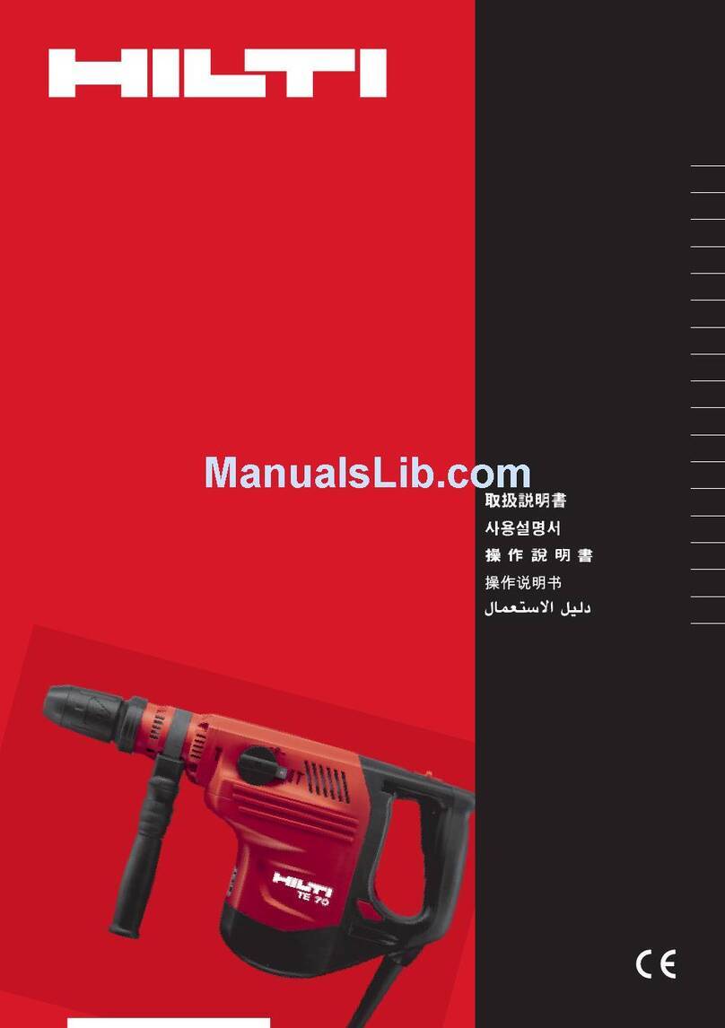 Hilti TE 80-ATC User manual