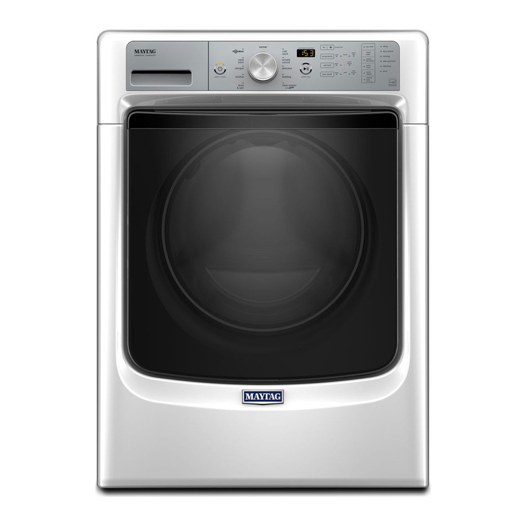 Maytag MHW5500FW User manual Maytag MHW5500FW User manual