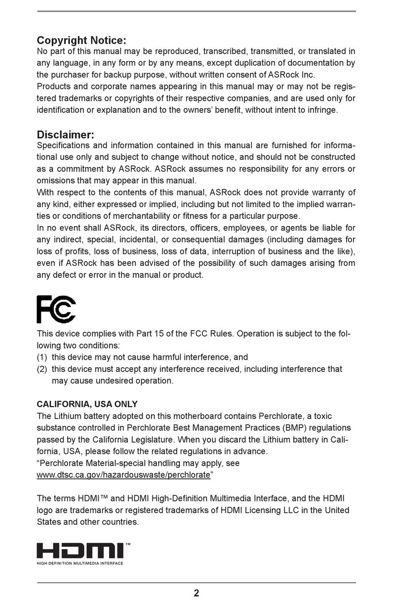 ASROCK A75 Extreme6 user manual