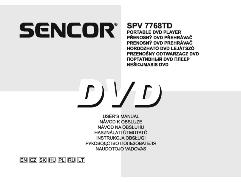 Sencor SPV 7768TD user manual