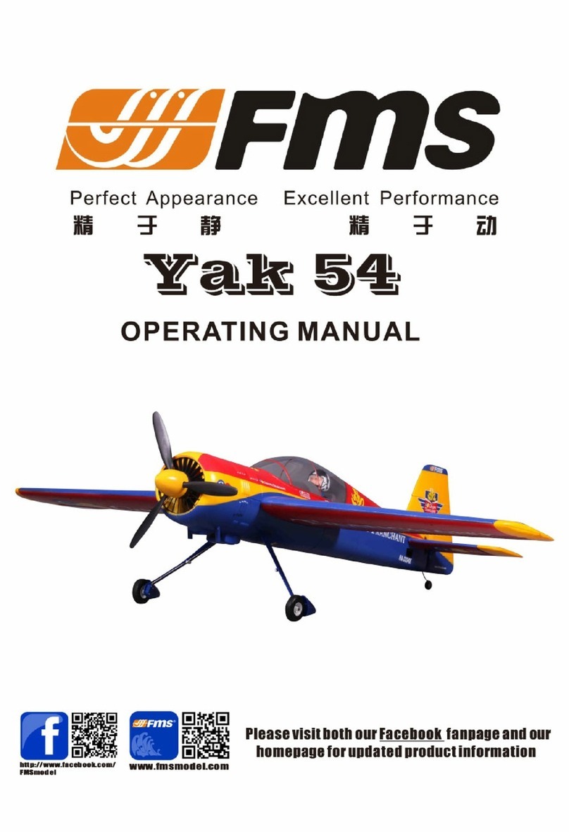 FMS Yak 54 operating manual
