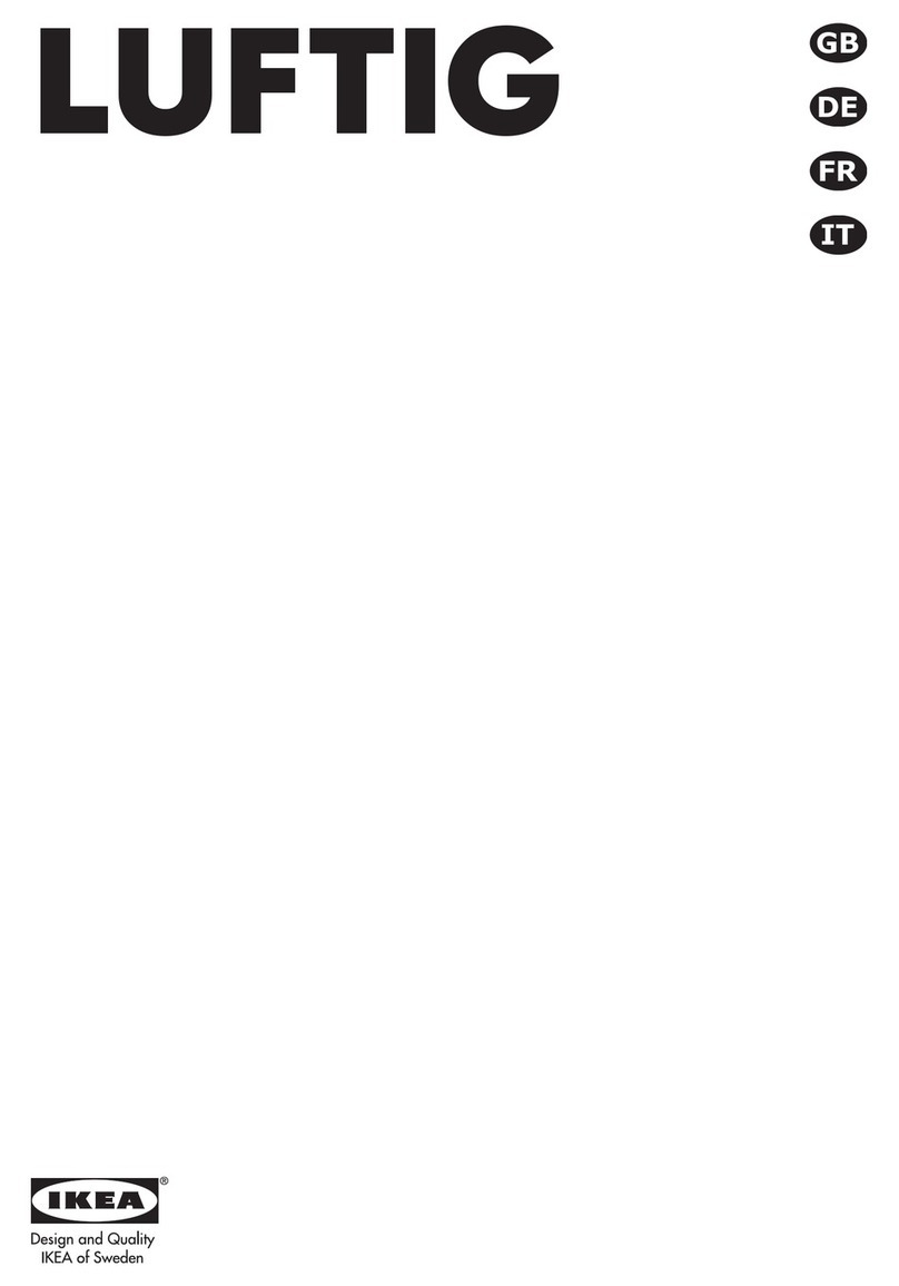 IKEA LUFTIG User manual