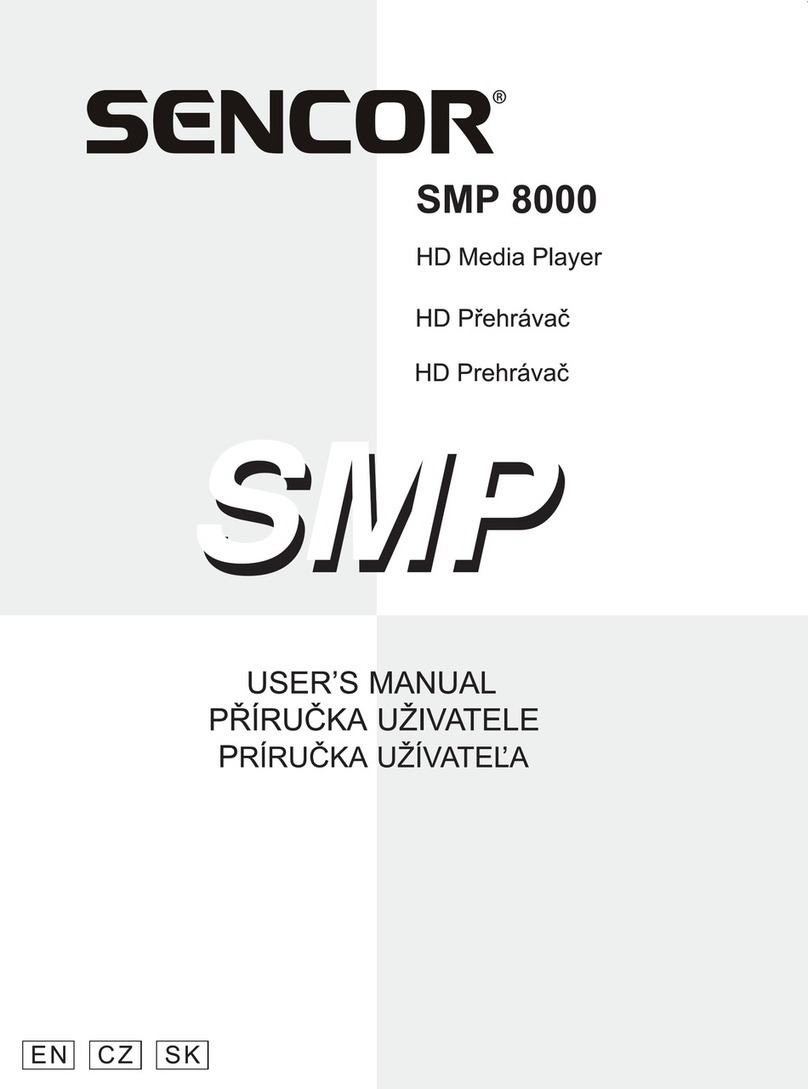 Sencor SMP 8000 User manual