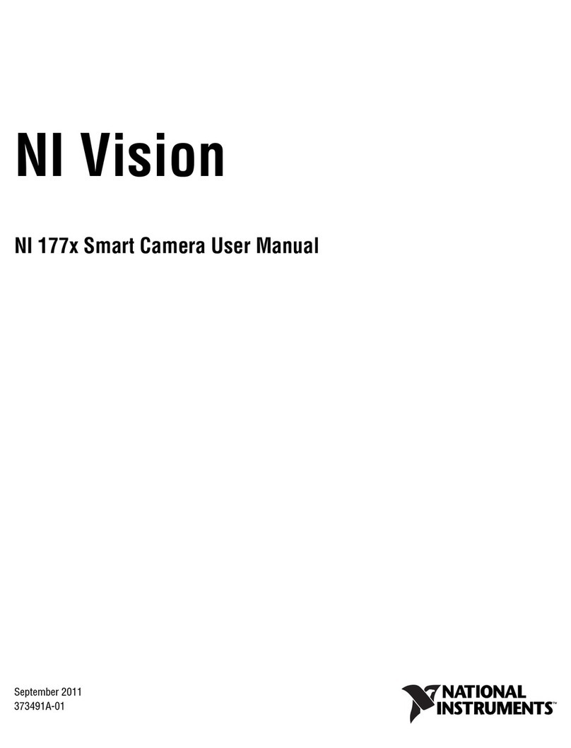 National Instruments NI Vision 177x user manual