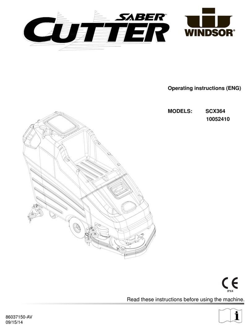Cutter SCX364 operating instructions