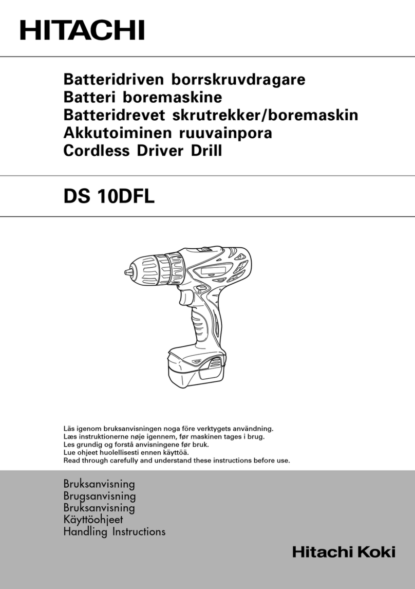 Hitachi DS 10DFL User manual