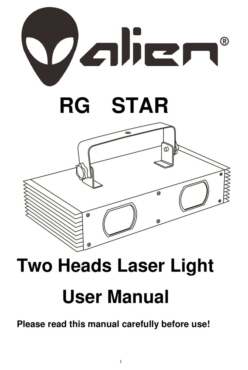 Alien RG STAR user manual