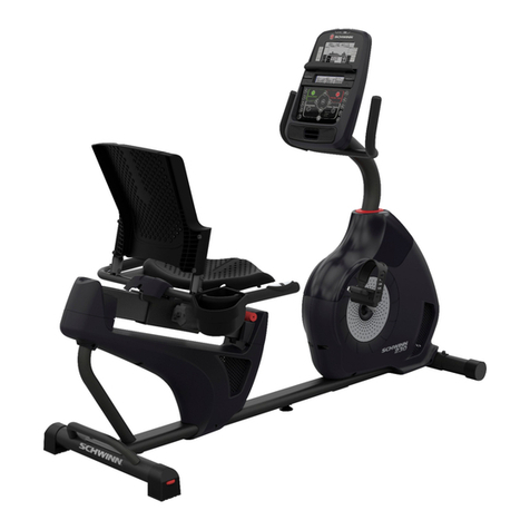 Schwinn 230 Recumbent Bike Assembly manual / owner's manual