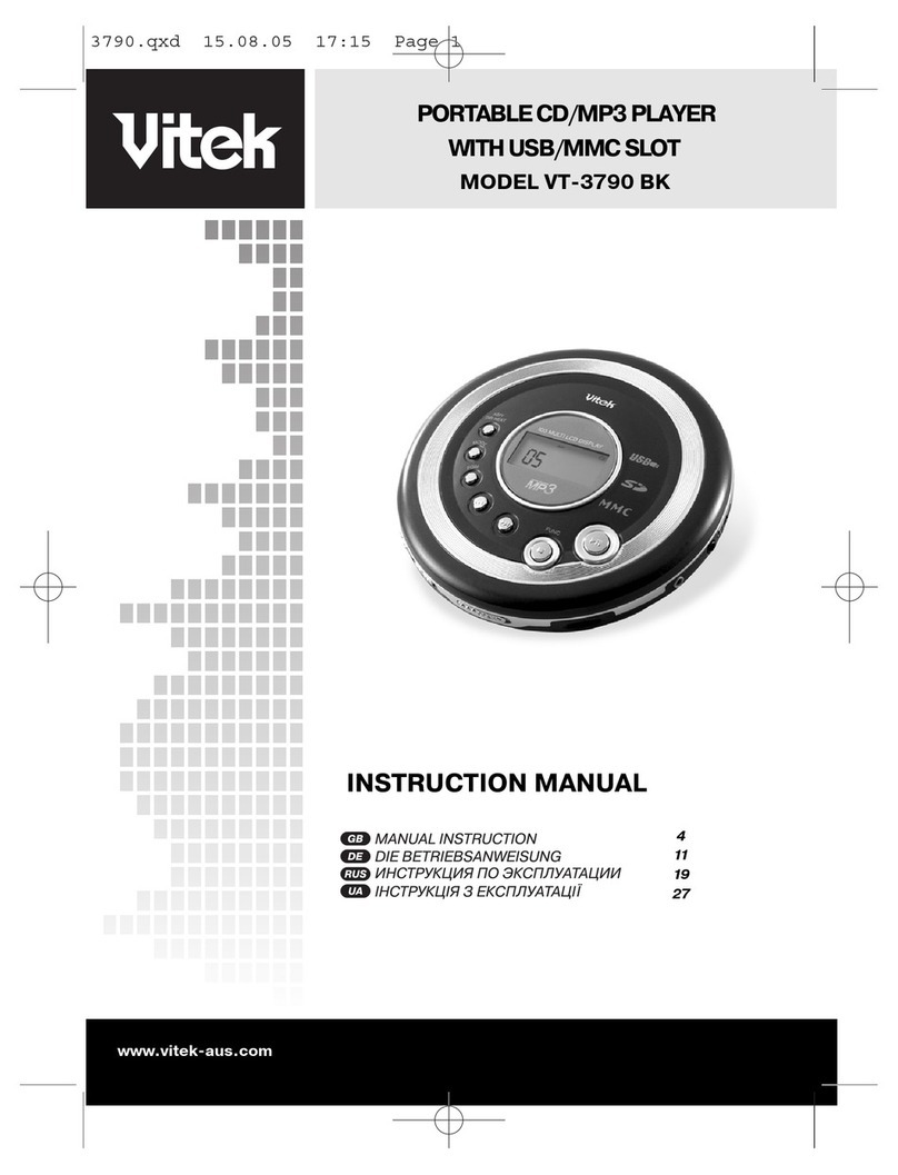 Vitek VT3790 BK User manual