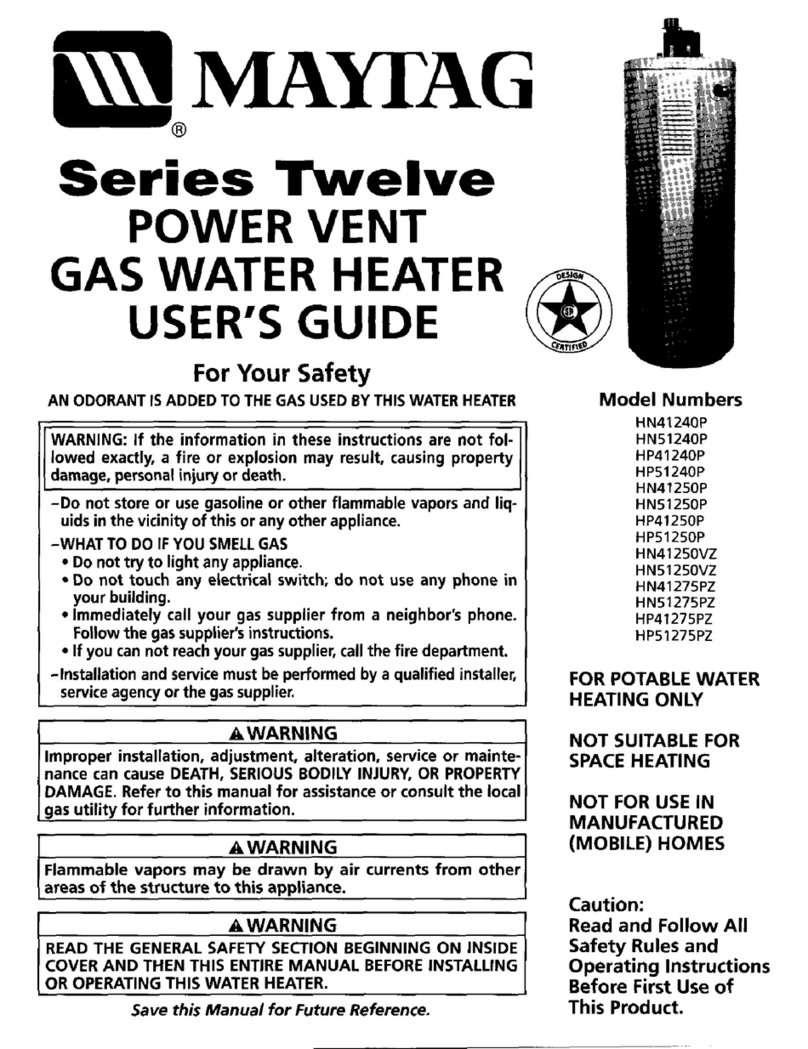 Maytag HN41240P user guide