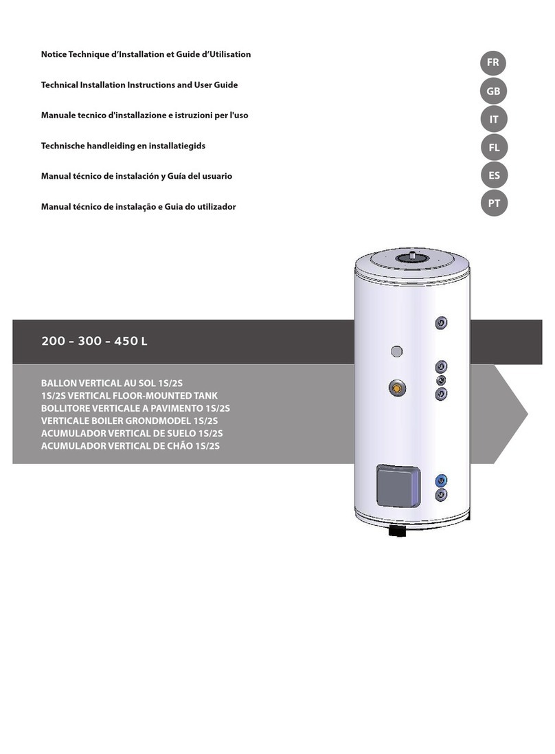 Ariston Nuos Split Flex 200L Instruction Manual