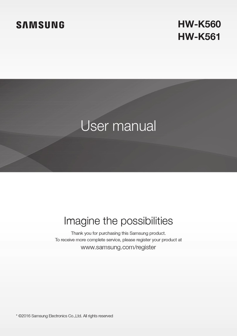Samsung HW-K560 User manual