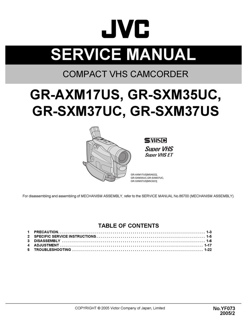 JVC GR-AXM17US User manual