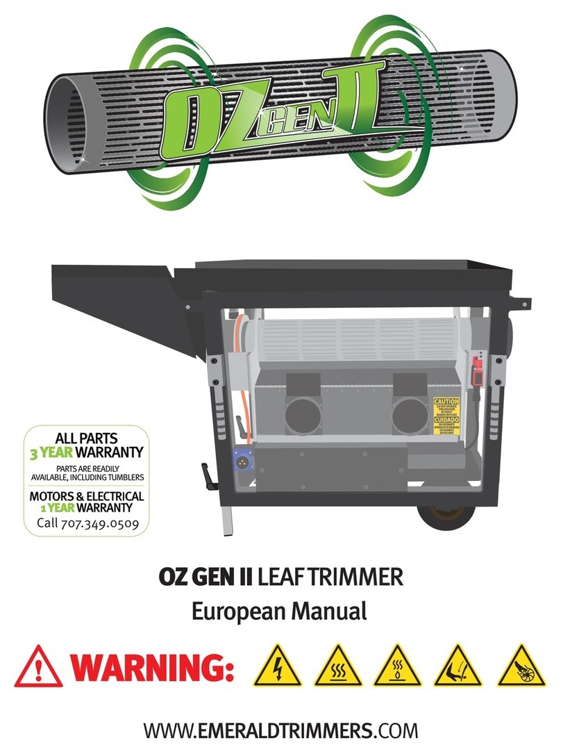 Emerald Trimmers OZ GEN II manual