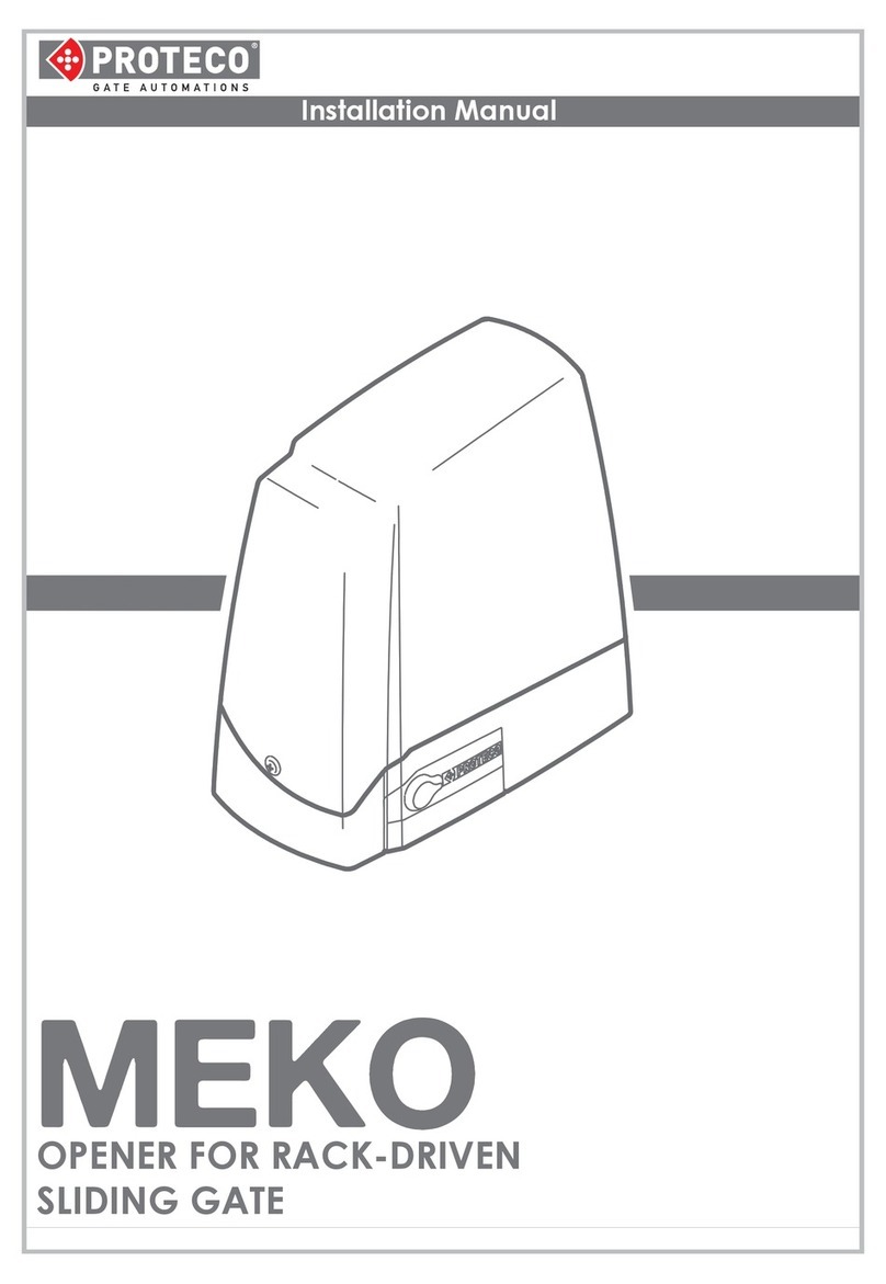 Proteco MEKO User manual