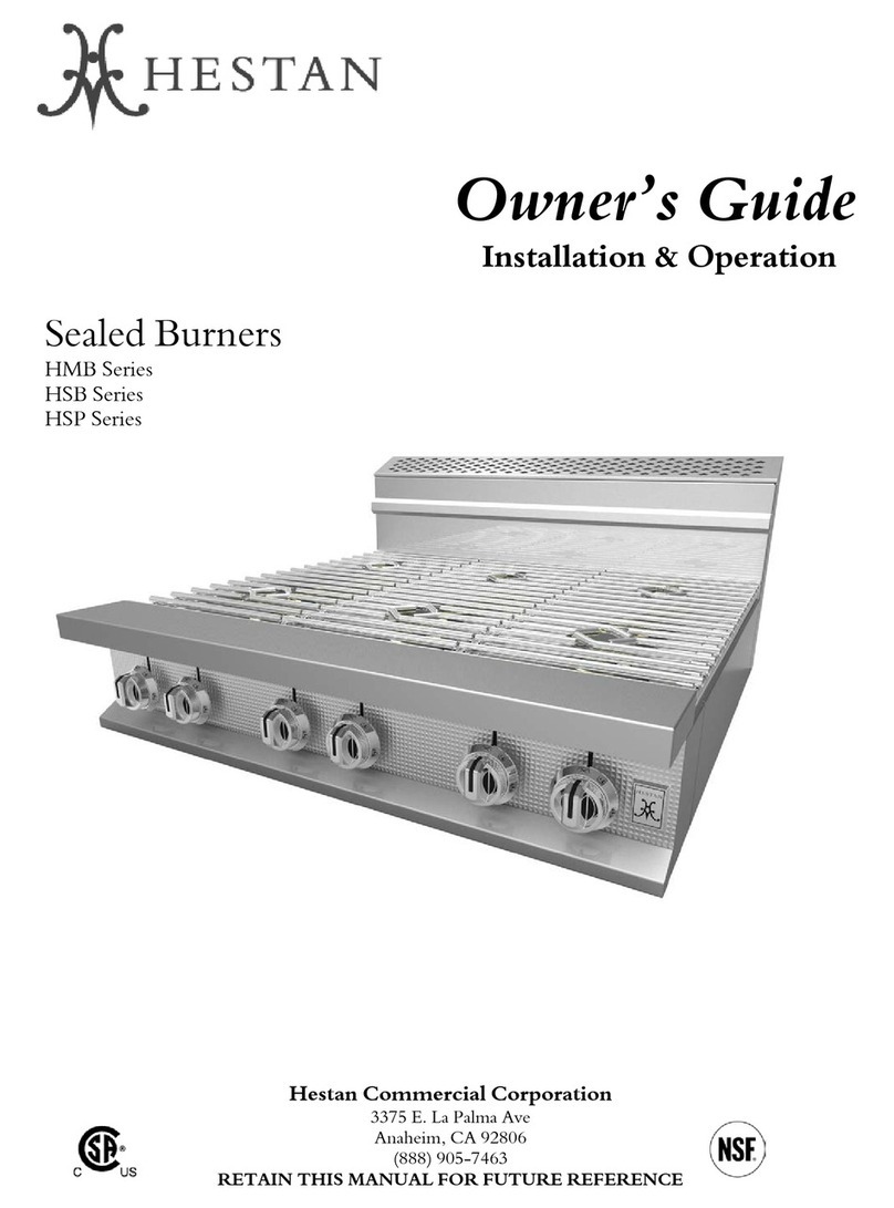hestan HMB Series owner's guide