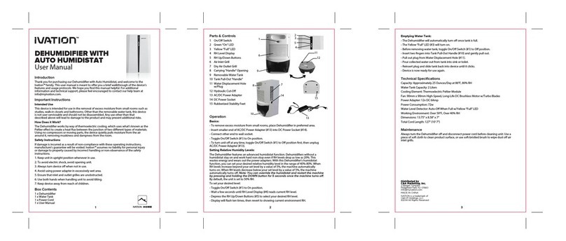 Ivation IVADM45 User manual