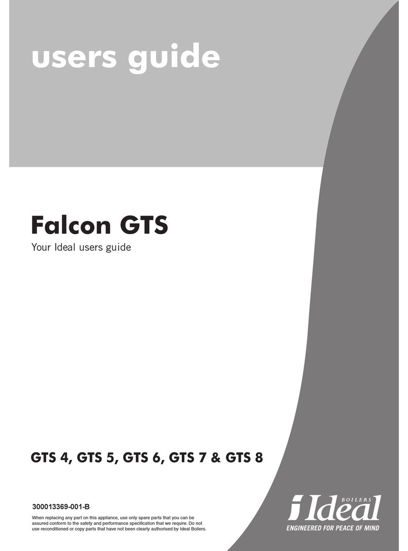 Ideal Boilers Falcon GTS 4 user guide Ideal Boilers Falcon GTS 4 user guide