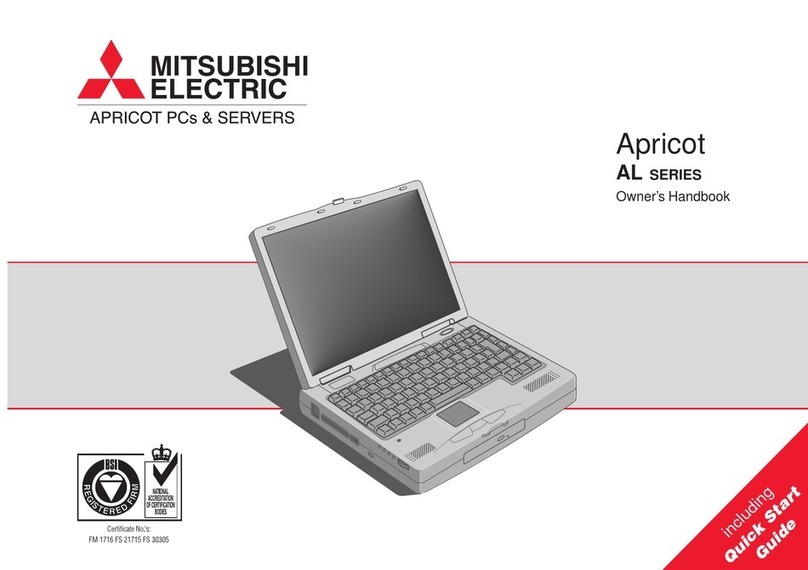Mitsubishi Electric Apricot AL Series Owner's handbook