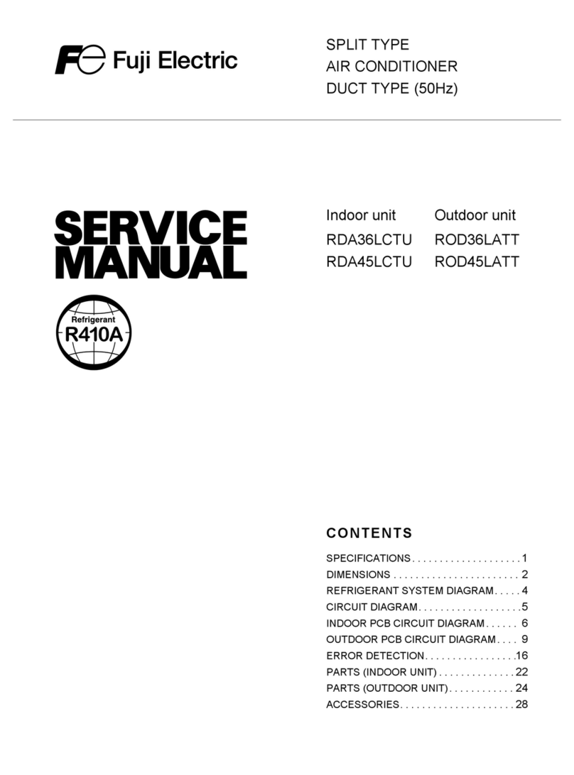 Fuji Electric RDA36LCTU User manual