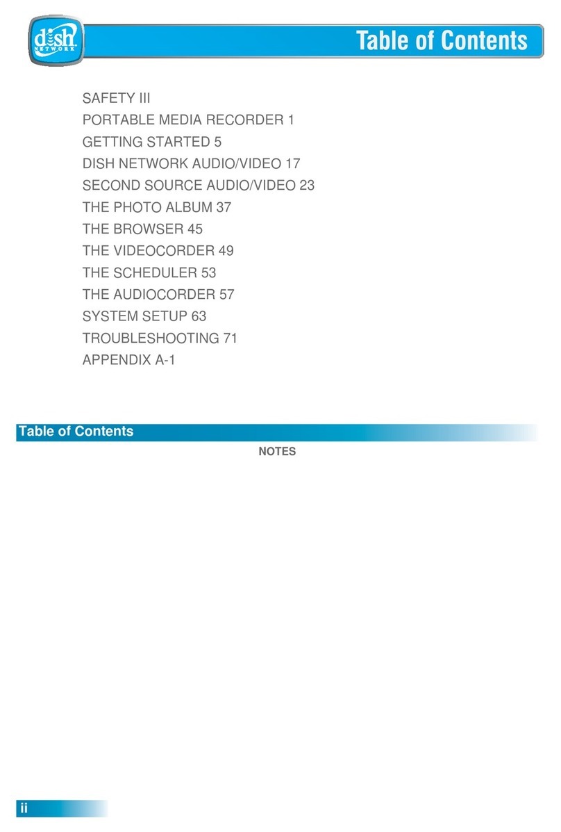 Dish Network 7000E user manual