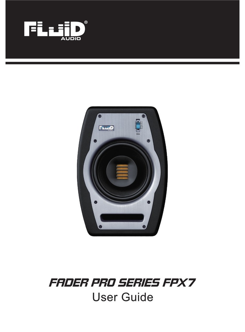 Fluid FADER PRO FPX7 SERIES user guide
