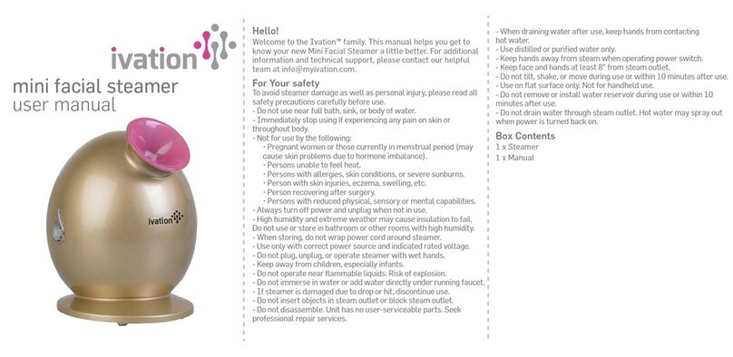 Ivation IV-FACE-MINI User manual