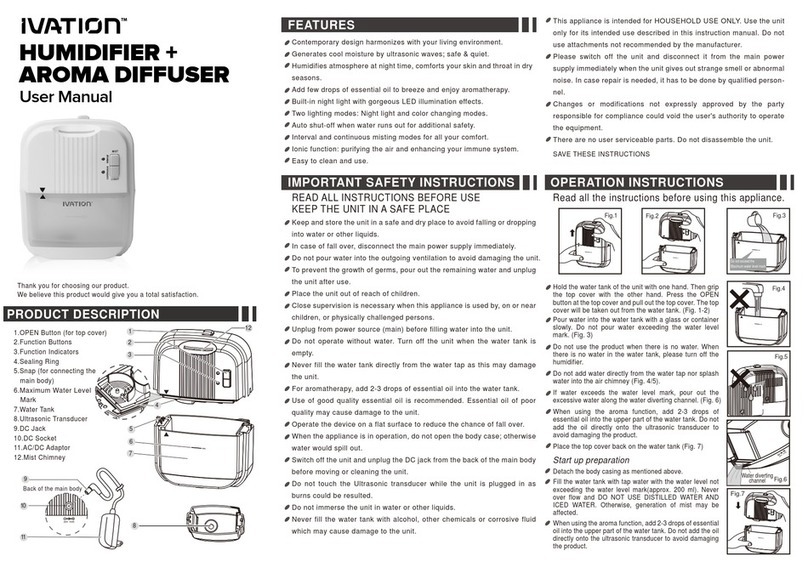 Ivation B00LLKNO7Y User manual