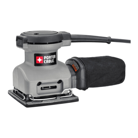 Porter-Cable 380 User manual