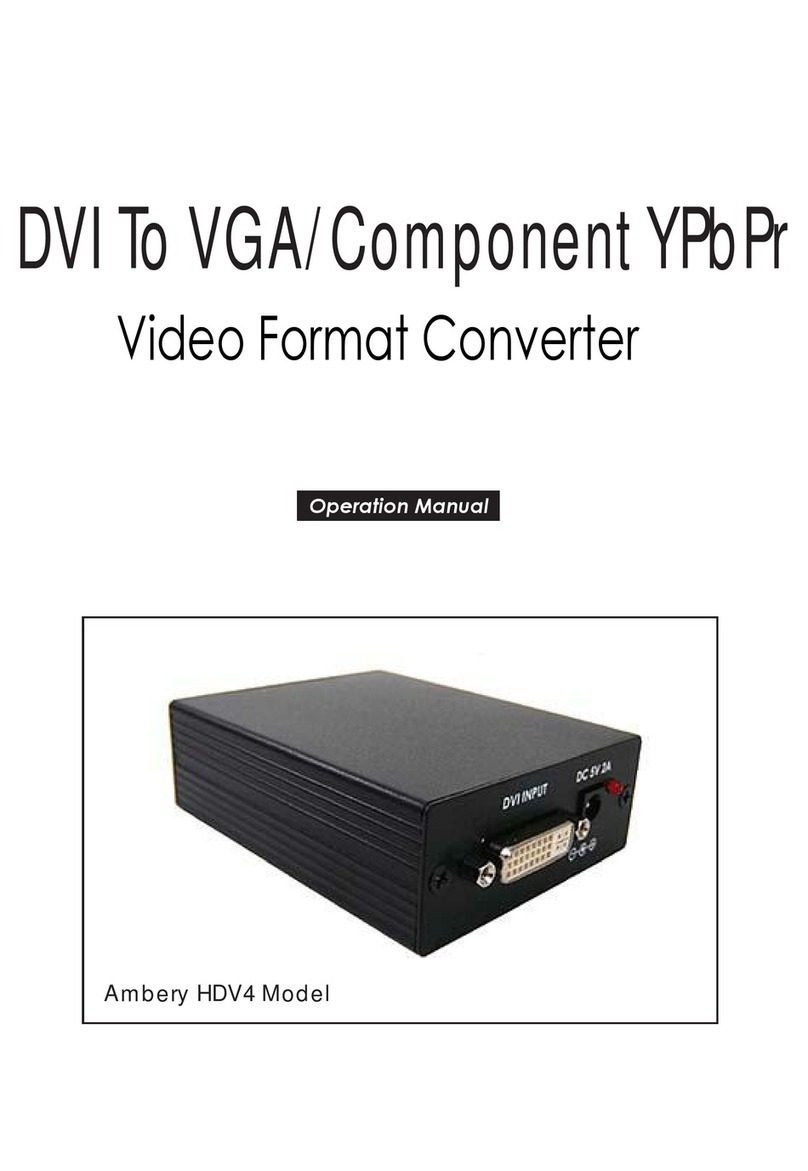 Ambery HDV4 Operation manual