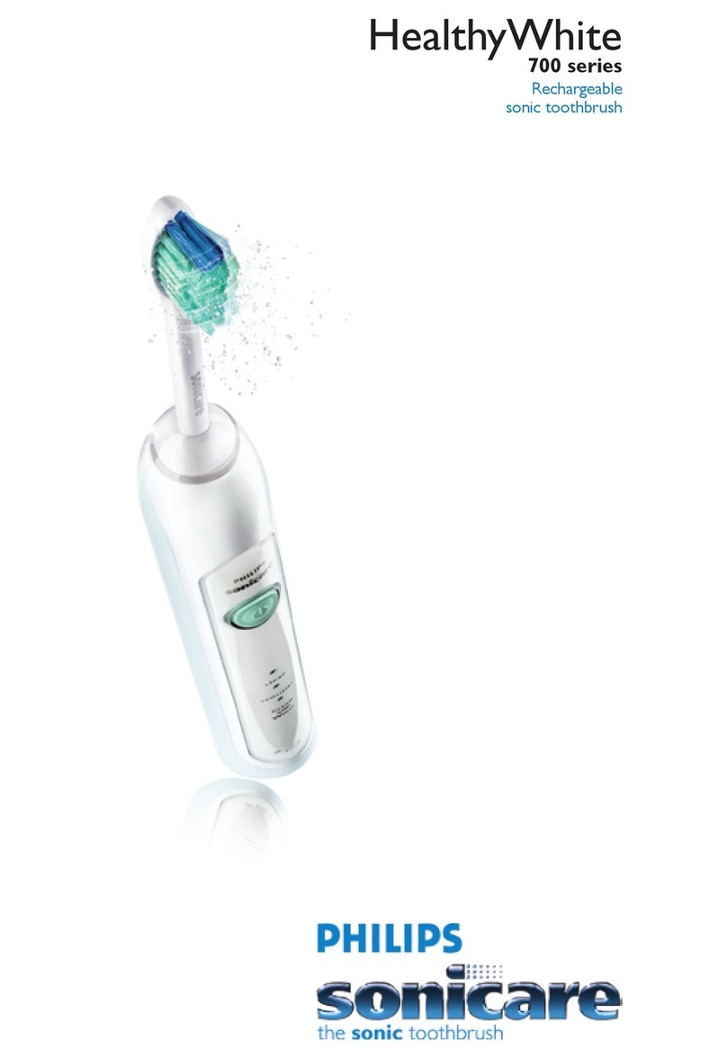 Philips HealthyWhite 700 series User manual