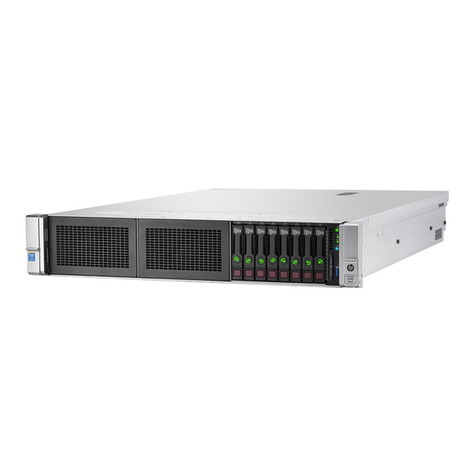 HP ProLiant DL380 Gen9 User manual