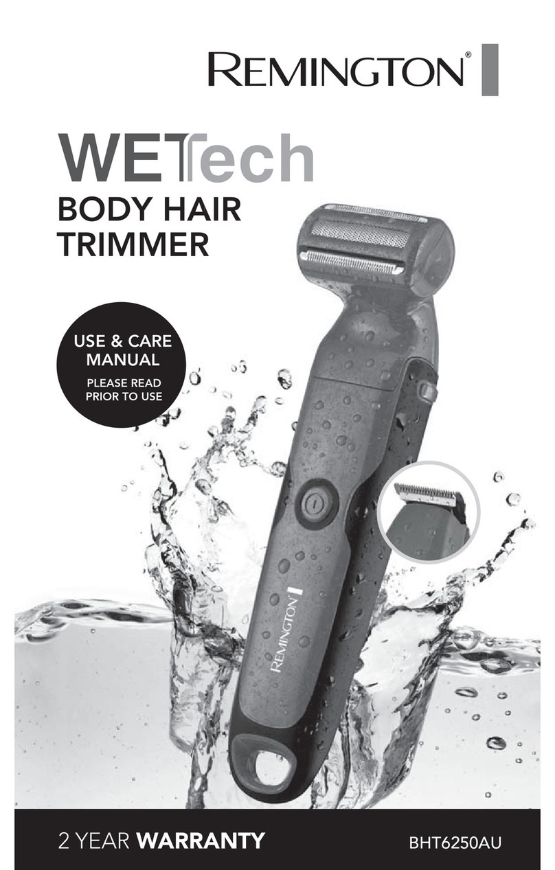 Remington BHT6250AU User manual