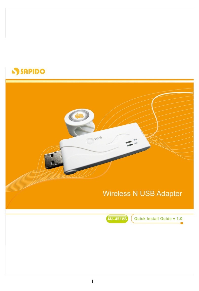Sapido AU-4512S User manual
