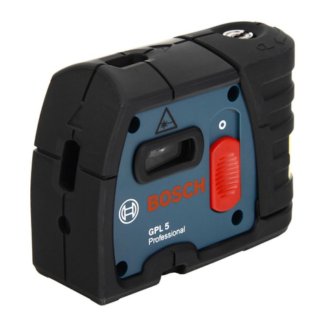 Bosch GPL 5 Professional Original instructions