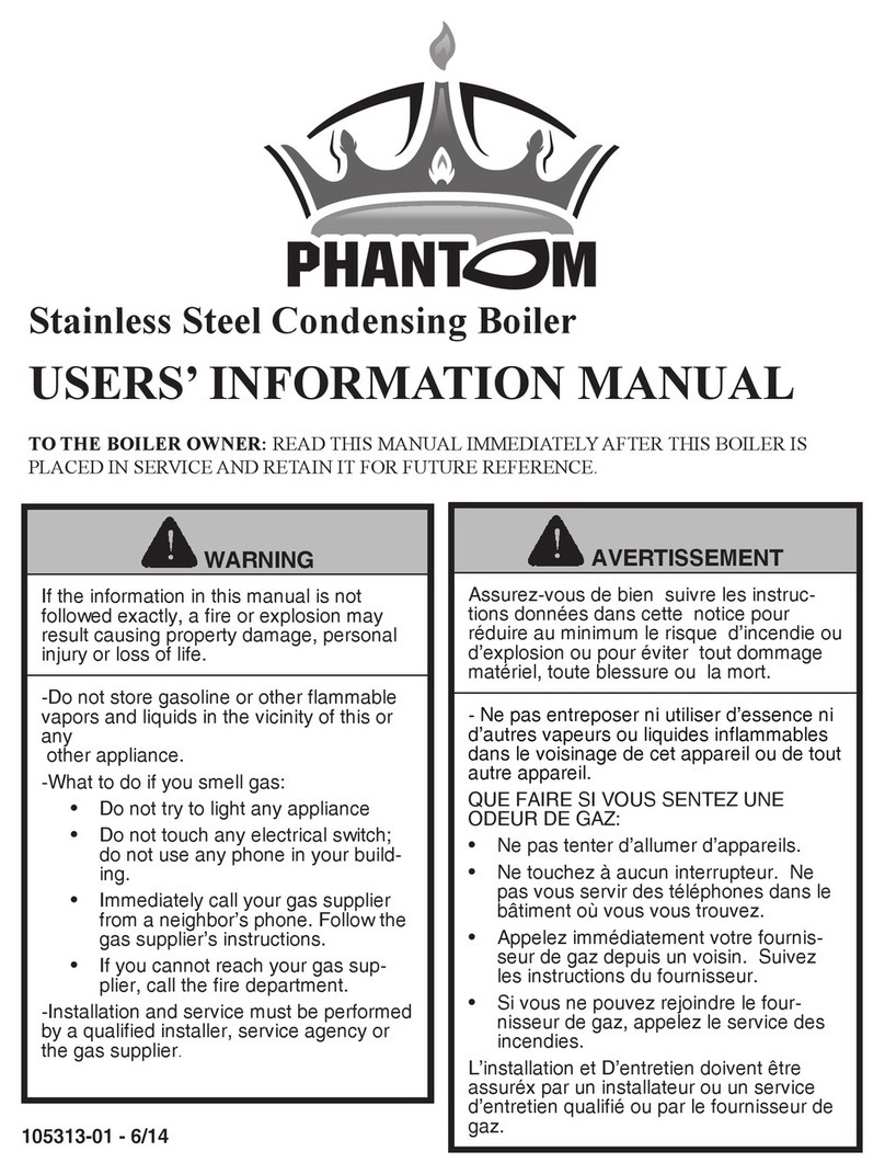 Phantom X210 User's information manual