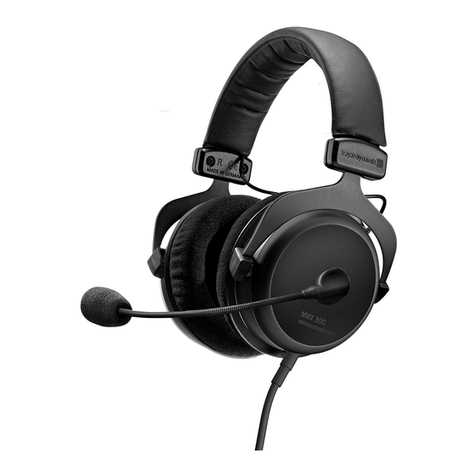 Beyerdynamic MMX 300 User manual