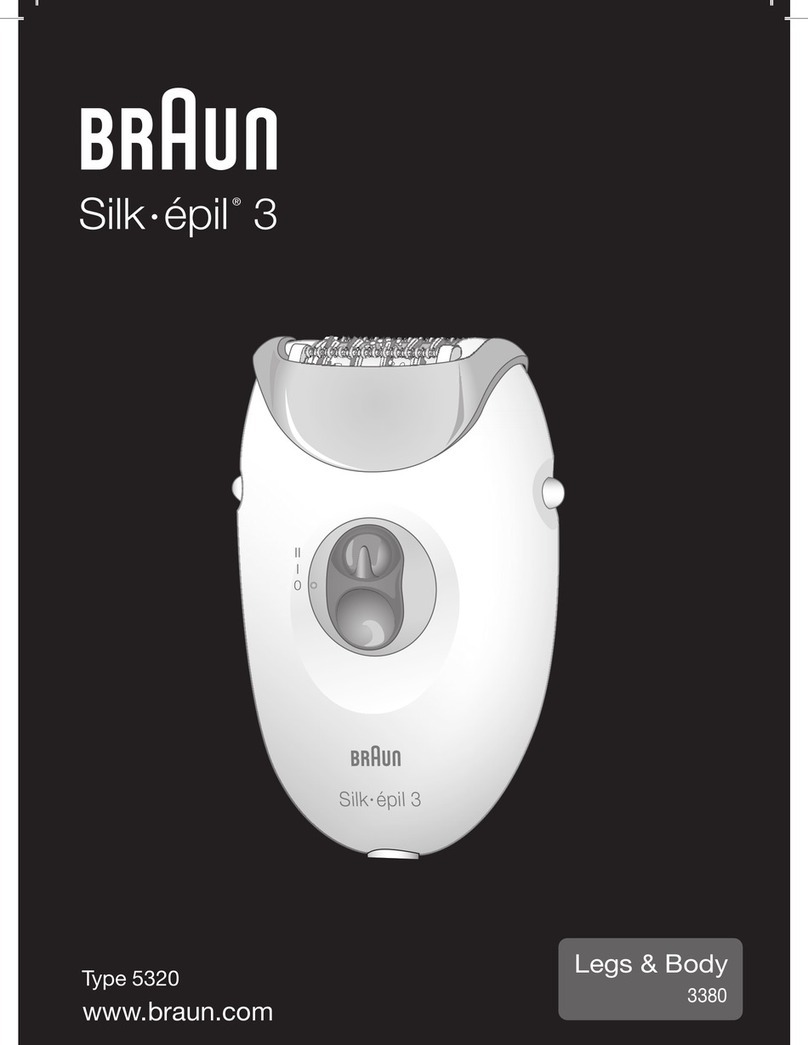 Braun Silk epil 3 5320 User manual