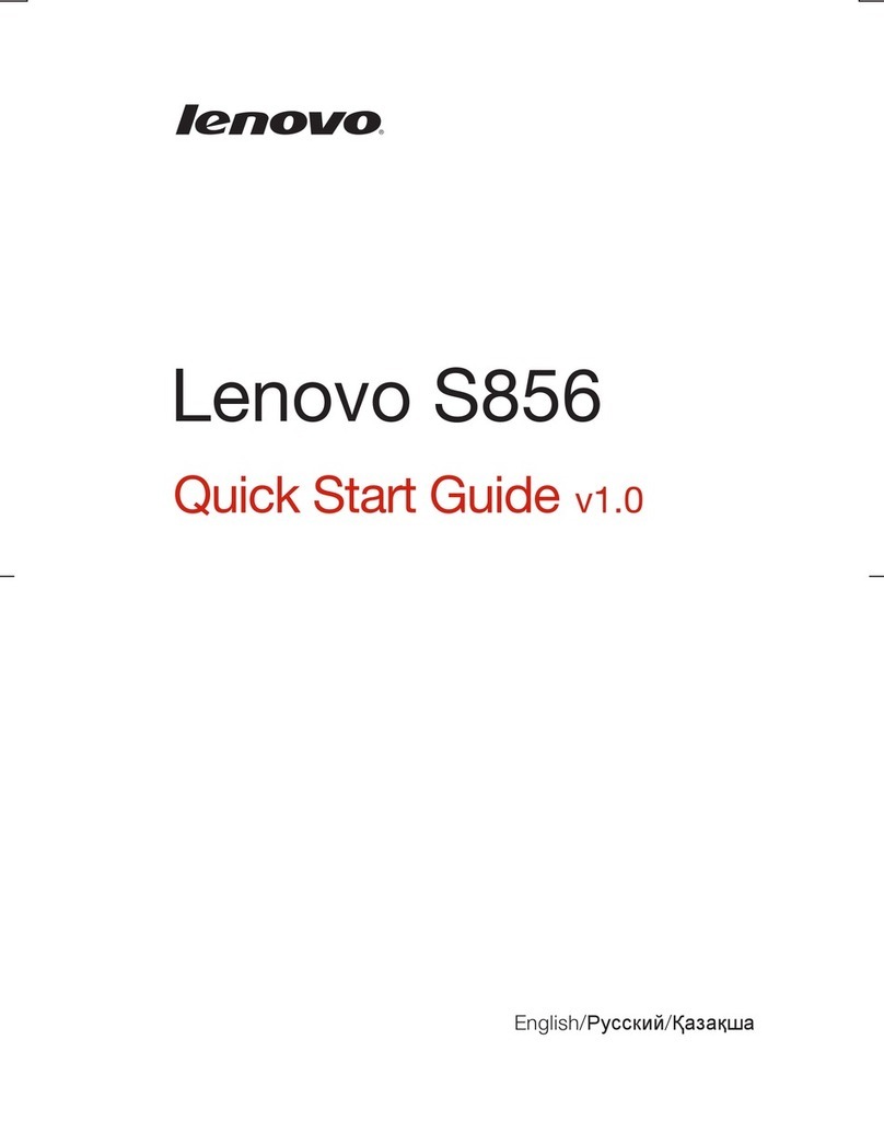 Lenovo S856 User manual