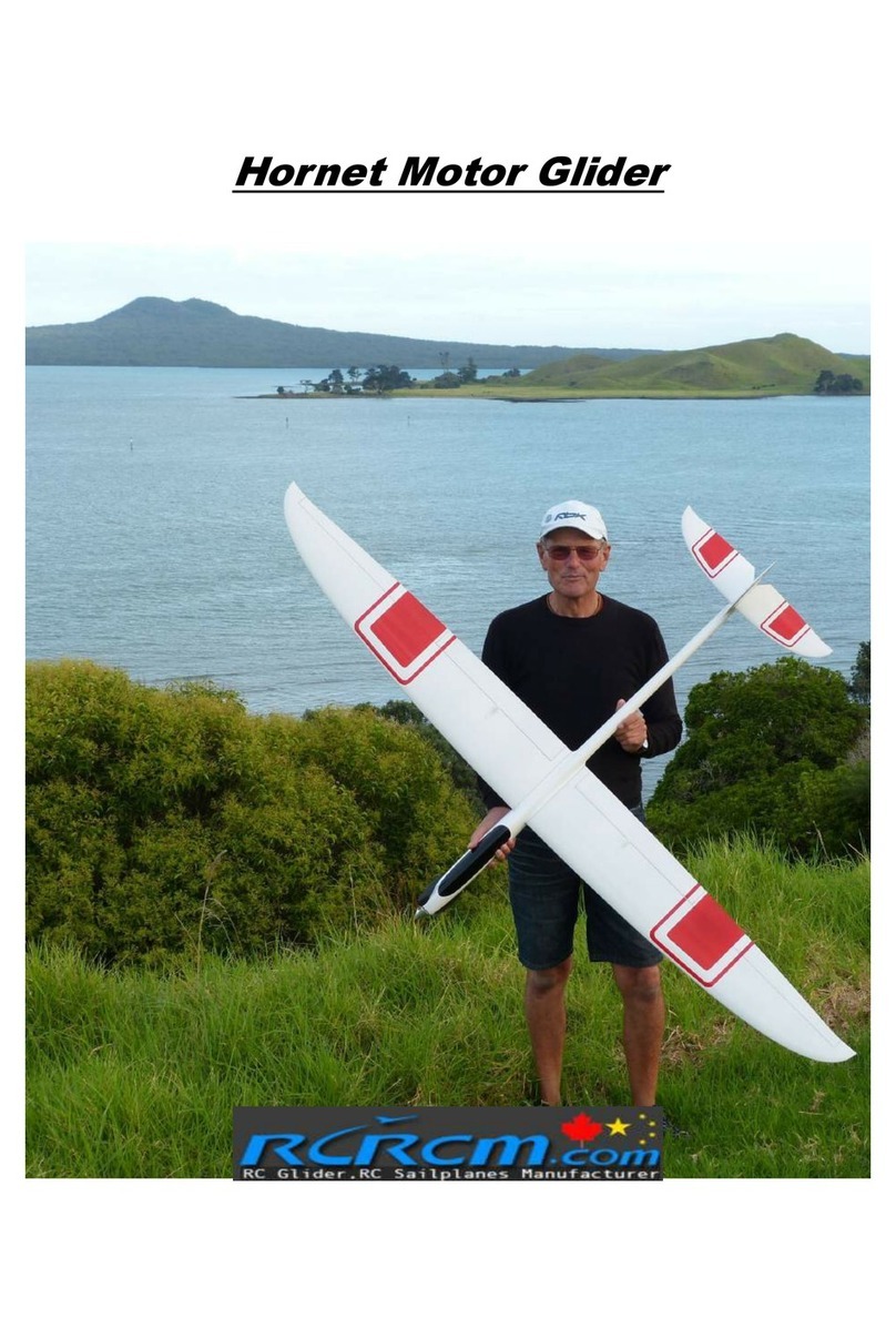 RCRCM Hornet Motor Glider Manual