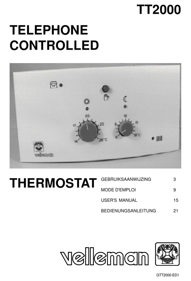Velleman TT2000 user manual