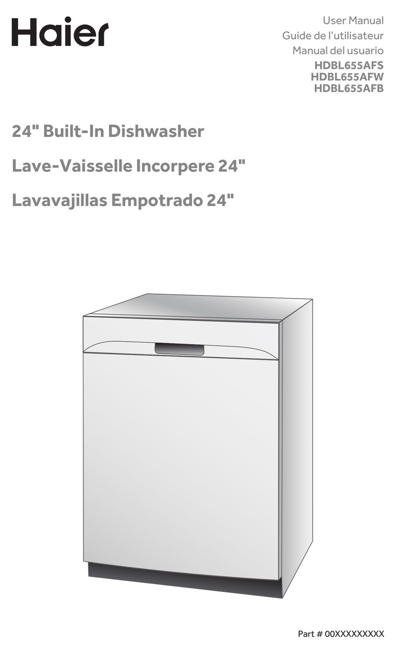 Haier HDBL655AFS User manual